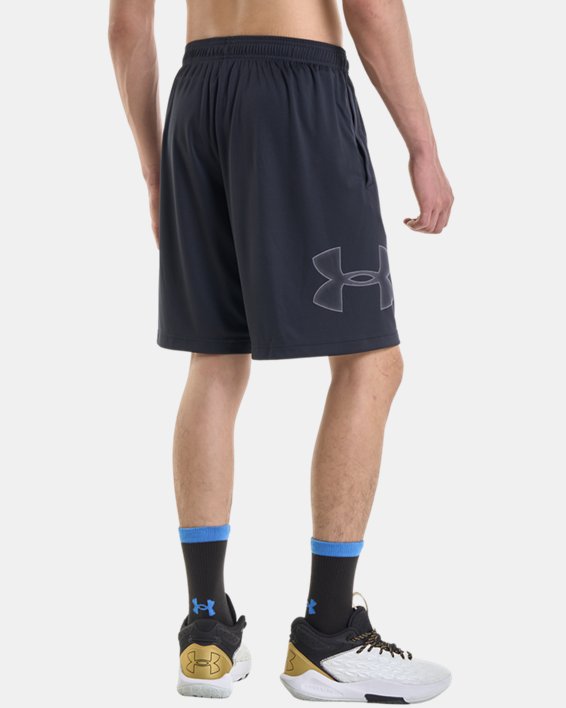 Men's UA Tech™ Graphic Shorts in Black image number 2